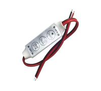 Controller for strisce luminose a LED mini dimmer DC 5V 12V 24V adatto for 5050 5630 2835 monocromatiche(3key mini 10pce)