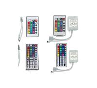 Controller for strisce luminose colorate a LED mini 24 tasti, telecomando a 44 tasti, controller for strisce luminose RGB DC12V(24 key double panel single head 12A)