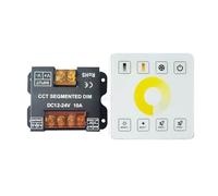 Controller for striscia luminosa a LED monocromatica 2.4G CCT RGB RGBW RGBCCT DC5V 12V 24V tipo 86 interruttore a sfioramento controllo dimmer(CCT Controller)