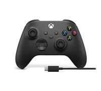Microsoft Xbox Wireless Controller + USB-C Cable Nero Gamepad Analogico/Digitale PC, Xbox One, Xbox One S, Xbox One X, Xbox Series S, Xbox Series X