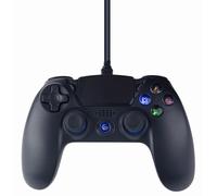 GEMBIRD GAMEPAD JPD-PS4U-01 PER PLAYSTATION 4 PS4 E PC - CABLATO - NERO**PUOI PAGARE ANCHE ALLA CONSEGNA!!!**