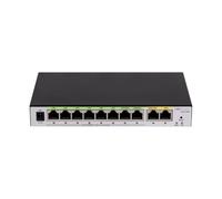 Hikvision Router Gigabit PoE+, 8 Porte, 2X WAN, Ideale per Access Point, Nero