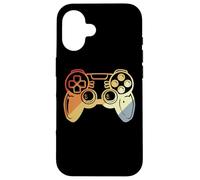 Controller gioco vintage Schizzo dell'amante videogiochi Custodia per iPhone 16