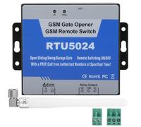 Controller GSM SustVita RTU5024 per ingresso remoto sicuro, un apriporta GSM che supporta 200 utenti tramite chiamate telefoniche autorizzate e funziona come controller di accesso