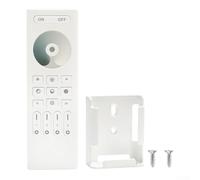 Controller intelligente per strisce LED, 2,4 GHz, controller wireless per strisce LED, per RGBCCT, design compatto per illuminazione domestica ed eventi (bianco)