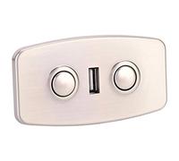 Controller interruttore sedia, interruttore elettrico a mano poltrona reclinabile sedia a 2 pulsanti con doppio USB