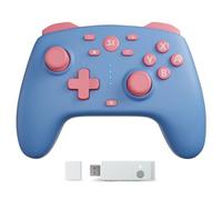 Controller interruttore wireless per Switch/Lite/OLED/Switch 2, trigger effetto Hall e joystick/funzione sveglia/Turbo, multipiattaforma 2.4G+BT per PC, Steam Deck, Luna, iOS/Android/macOS, tablet
