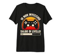 Controller Io Non Invecchio Salgo di Livello Regalo Gaming Maglietta Premium