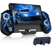 Controller joypad per Nintendo Switch/OLED, controller Switch Pro con joystick Hall, interruttore di ricambio per modalità portatile, interruttore remoto con /Turbo/Vibration/4 giochi GameCube