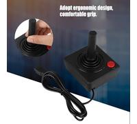 Controller joystick analogico 3D classico retrò, con pulsante operativo e joystick a vie, controllo di gioco per 2600, compatibile con console 7800, interfaccia a 9 pin