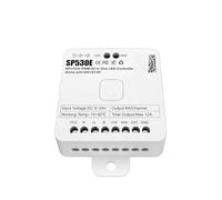 Controller LED 12 in 1 SPI PWM Telecomando a 5 canali for striscia luminosa IC WS2812B WS2811 for dimmer LED SP530E(RC4 Remote)