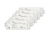 Controller LED a 5 canali 12V 24V 36V Kit dimmer for illuminazione interna con 8 tasti, pannello di scena for montaggio a parete(PK8(WZS) Only)