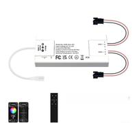 Controller LED attivato dal suono con effetti di illuminazione dinamici guidati da IC per ESP32 da utilizzare con app WLED e strisce luminose indirizzabili (A)