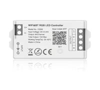 Controller LED C03W WiFi Alexa per strisce LED RGB FCOB SMD 4pin (V+ R G B) | 2.4GHz Tuya WiFi Group Controller Alexa Google Home di controllo Compatibile con WR01RF RC03RFB RC04RFB RC05RFB Remote