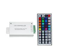Controller LED DC12V-24V 24 tasti 44 Telecomando a infrarossi Modulo striscia luminosa RGB a colori Dimmer 12A 24A(44key,24A)