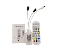 Controller LED DC5V-24V Telecomando IR a 24 tasti adatto for striscia luminosa LED WS2812 WS2811 1903