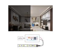 Controller LED Intelligente Tuya WiFi DC5-24V, Dimmer A Colore Singolo, per Strisce LED, Controllabile Tramite App, Compatibile con Alexa e