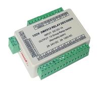 Controller LED relè 512 a 12 canali Switch decodificatore di uscita a 12 canali DMX-RELAY-12CH