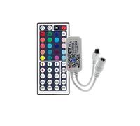 Controller LED RGB con controllo for smartphone vocale IR a 44 tasti a 24 tasti, adatto for strisce luminose LED RGB DC5V-24V 5050(WiFi RGB IR 44Key)