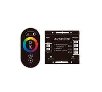 CONTROLLER LED RGB CON TELECOMANDO TOUCH CENTRALINA STRIP STRISCIA LED 12V