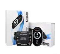 Controller LED RGB DC12V-24V 30A Touch Remote per strisce luminose - 6 tasti funzione dimmer funzione di memoria custodia in ferro 206x136mm (dimmer)