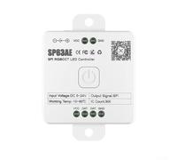 Controller LED RGB indirizzabile Dc5v-24v con controllo app di sincronizzazione musicale Effetti ombra personalizzati 146 modalità dinamiche 16 milioni di colori statici gruppo per il controllo