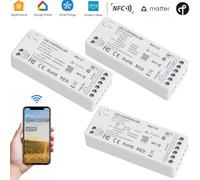 Controller LED Smart Matter Thread con NFC 12-48V DIM CCT RGBCW Apple Alexa