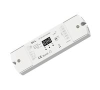 Controller LED SPI, RF 2.4GHz, 3 Push Pulsante NO, per Strisce Led Pixel Running, Monocolore RGB RGBW, 5-24V DC, 2 Uscite SPI TTL, Display Digitale, Fino a 900 Pixel, 32 Modalità Colore 9 Bianco