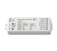 Controller LED Tuya Zigbee 5 in 1 RGB CCT RGBW RGBCCT DC 12V 24V 15A Striscia luminosa Smart Life Voice Home WZ5