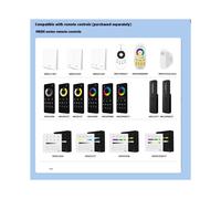 Controller LED ZIGBEE MESH MC321Z Impermeabile Striscia LED DC5-24V Monocromatico Tuya WiFi Zona Sincronizzazione Musica Dimmer