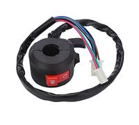 Controller luci manubrio lato sinistro, interruttore manubrio moto impermeabile affidabile qualità OEM 22 mm/0,87 pollici per PIT PRO Trail Dirt Quad Bike ATV