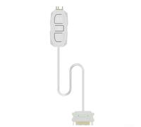 Controller luminoso ARGB facile da usare per PC, connessione 5V 3Pin per ventole e barre luminose (bianco)