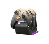 CONTROLLER MACHENIKE G5Pro Premium Edition, con cavo e wireless, Trasparente, Oro, Nero