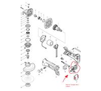 Controller Makita per BGA452 DGA452 DPJ180 XNJ01 XAG01 DJN161 DGD800 620072-5