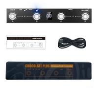 Controller MIDI, applicabile per M-VAVE Chocolate Plus, controller MIDI portatile a pedale, ricaricabile a 4 pulsanti (nero)