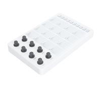 Controller MIDI Wireless con 16 Pad per Batteria RGB, 8 Manopole Rotanti, Ripetizione delle Note, Uscita MIDI da 3,5 Mm, Macchina per Beat Beat USB a Basso Ritardo, Tempo di