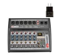 Controller mixer DJ AG-06M Console di miscelazione di schede audio Phantom Power 16 Digital USB Record function audio mixer 6-channels per streaming/podcasting/giochi, telefono, computer(U-S)