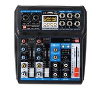 Controller mixer DJ Ag-PS6 Scheda audio record di computer bluetooth USB Record 6 Channel 2 Mono 2 Stereo 16 Effetti digitali mixer audio per streaming/podcasting/giochi, telefono, computer