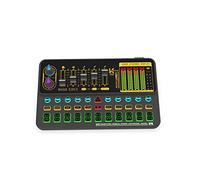 Controller mixer DJ Versione inglese del Mobile Computer Sound Sound Karaoke Live Tikitok Mixer audio dal dispositivo Changer VOCE per streaming/podcasting/giochi, telefono, computer