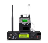 Controller mixer DJ Wireless In Ear Monitor System Professional Stage Performance Ear Monitoring Systems with One Bodypack Transmitter per streaming/podcasting/giochi, telefono, computer