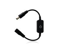 Controller monocromatico LED piccolo dimmer touch Interruttore striscia luminosa LED dimmerabile touch(Black)