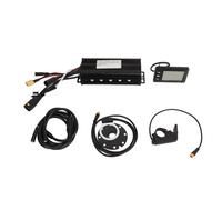 Controller motore a onda sinusoidale DC24V 36V 48V 30A con display Sensore di potenza Acceleratore a pollice per conversione bici fai da te