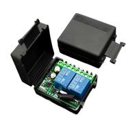 Controller motore attuatore RF 12V 24V 433Mhz, interruttore modulo ricevitore 2CH Trasmettitore 2CH for serratura elettromagnetica porta LED
