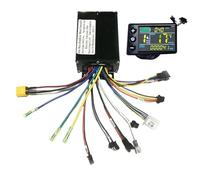 Controller motore brushless a onda sinusoidale 24V 36V 48V 350W 500W 20A con display S866, PAS e acceleratore for bici elettrica da scooter