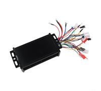 Controller motore brushless da 350 W-800 W, 3 modalità, cassa in lega di alluminio sinusoidale per bicicletta elettrica e scooter, finitura argentata, design a dissipazione del calore (500 W, 32 A, 36