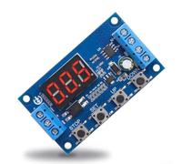 Controller motore CC da 50 W con spegnimento del timer, regolazione della velocità, memoria di memoria e controllo inverso avanti multi modalità per ventole