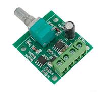 Controller motore CC per 1.8v a 15v per kit interruttore manopola potenziometro pwm con morsettiera barriera e modalità di regolazione lineare per progetti di automazione industriale colore nero