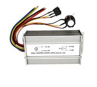 Controller motore DC a ponte ad H industriale 100 A 10-55 V per regolatore di velocità PWM con interruttore in avanti/arresto/indietro, alloggiamento in alluminio per azionamenti ad alte prestazioni