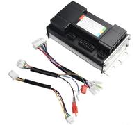 Controller motore per bici elettrica a onda sinusoidale da 1500 W, 48 V-72 V, 50 A, per bicicletta elettrica, alloggiamento in lega di alluminio con supporto LCD protocollo SIF, nero