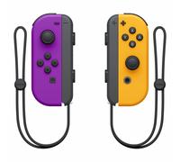 Controller Nintendo Switch Set da 2 Joystick, Viola Neon e Arancione Neon